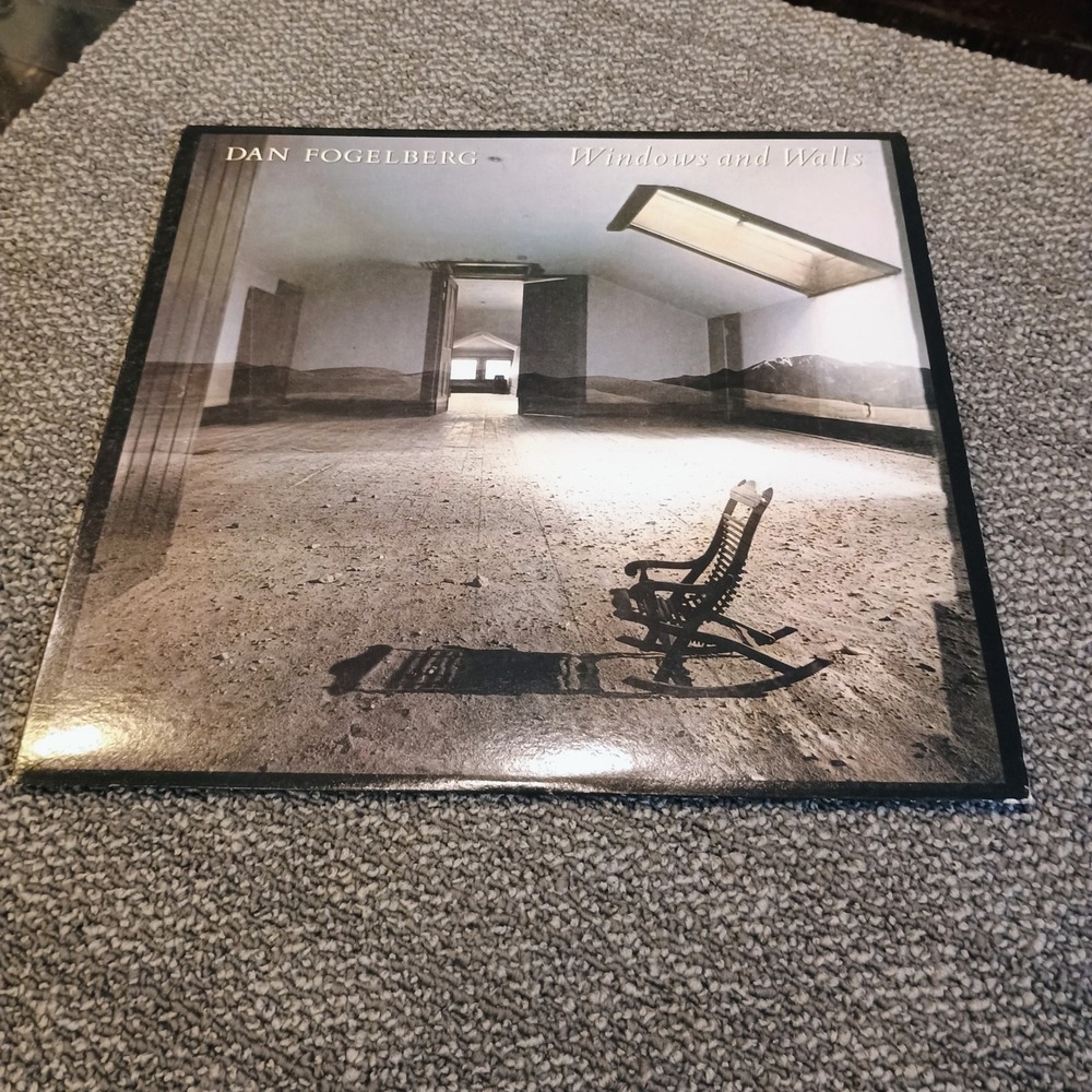 Dan Fogelberg Windows and Walls Vinyl LP 1984 Full Moon Epic QE 39004 Soft Rock
